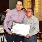 El Gobernador del Estado y Francisco Cruz Angulo